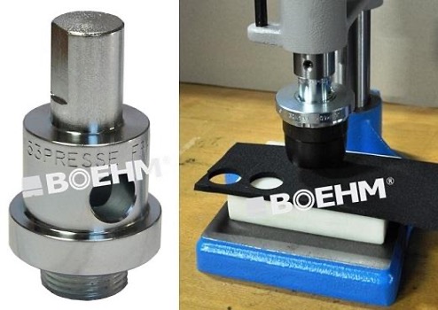 Stanzhalter für manuelle Werkbankpresse