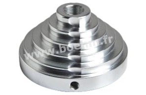 Spannfutter für Stanzmesser, Montage auf Zahnstangenpresse