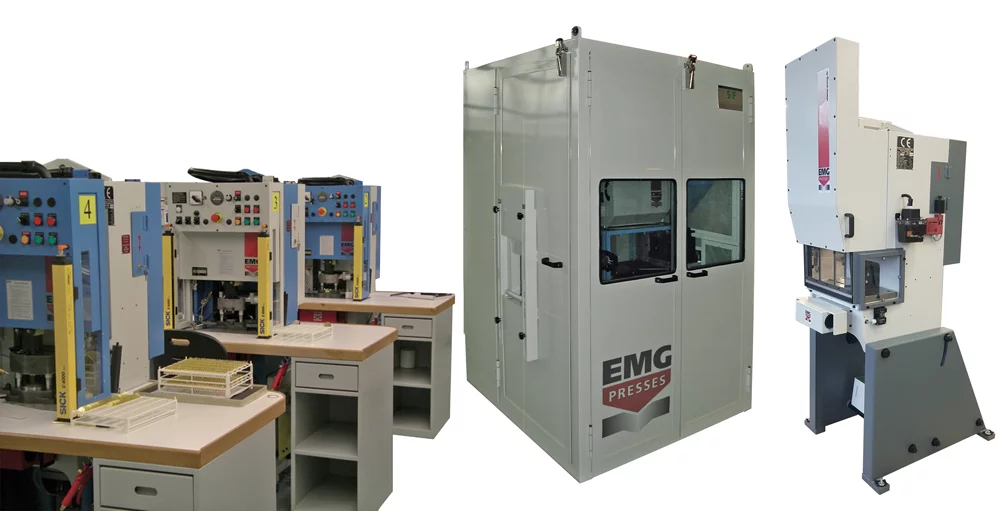 Mechanische Exzenterpressen EMG für spezielle Anwendungen